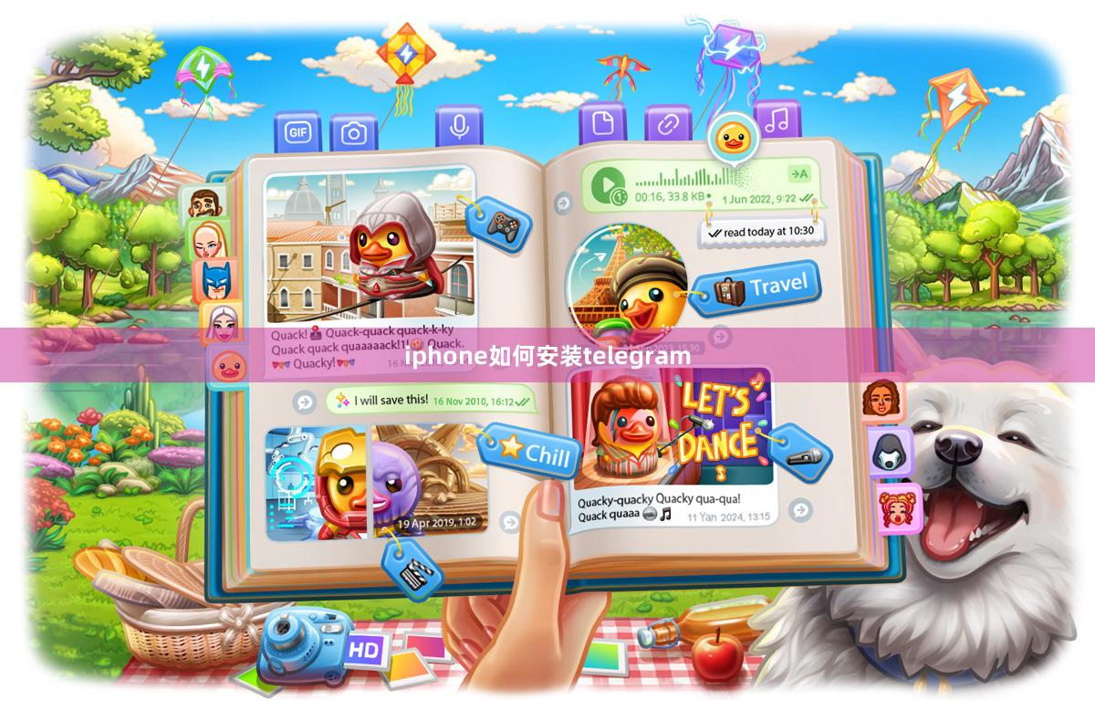 iphone如何安装telegram
