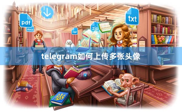 telegram如何上传多张头像